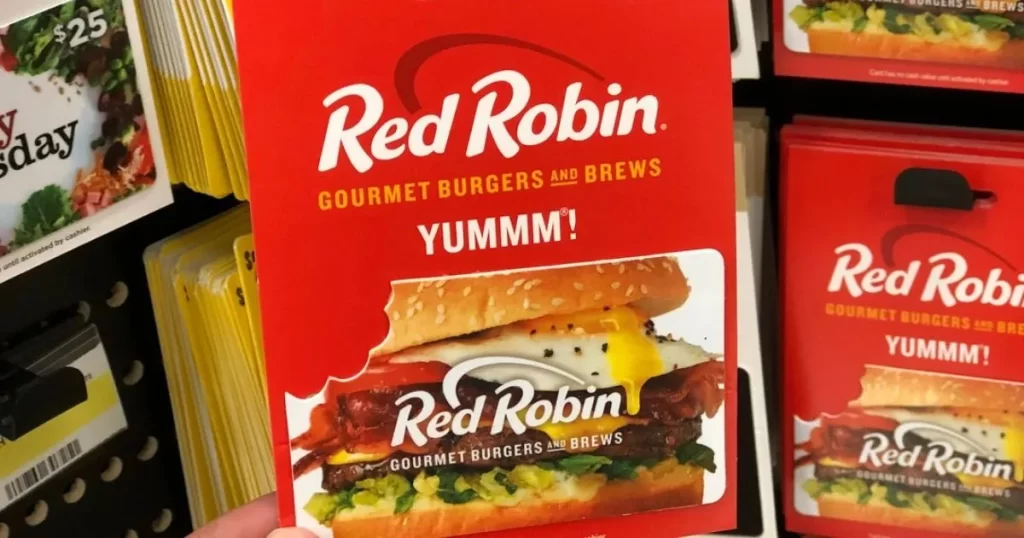 Red Robin Gift Card Balance