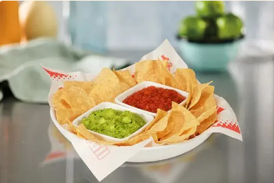 Guacamole, Salsa and Chips