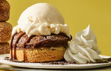 Shortbread Chocolate Soufflé Cake