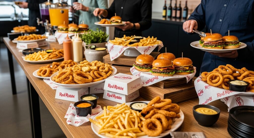 Red Robin Catering Solutions for Any Event, Red Robin Menu 